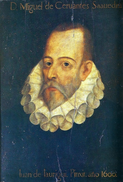 Retrato de Cervantes de Juan de Jáuregui