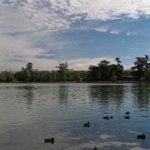 Lago de la Casa de Campo de Madrid