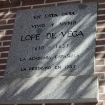 Casa museo de Lope de Vega en Madrid