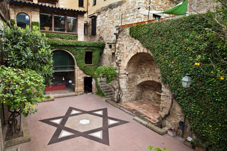 Estrella de David en el Museo de Historia de los Judíos de Girona