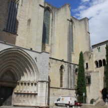 Fachada de la catedral de Girona