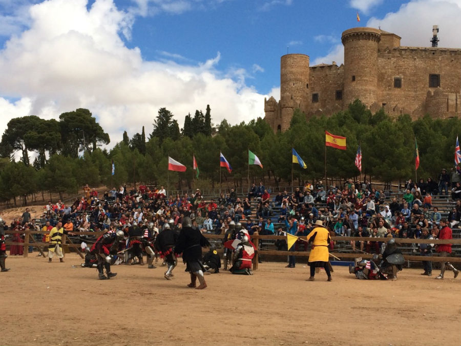Combates medievales en el Castillo de Belmonte, Cuenca, del 25 al 28 de agosto de 2015