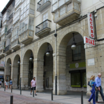 Plaza porticada de Santander