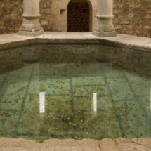 Instalaciones de los Baños Árabes de Girona