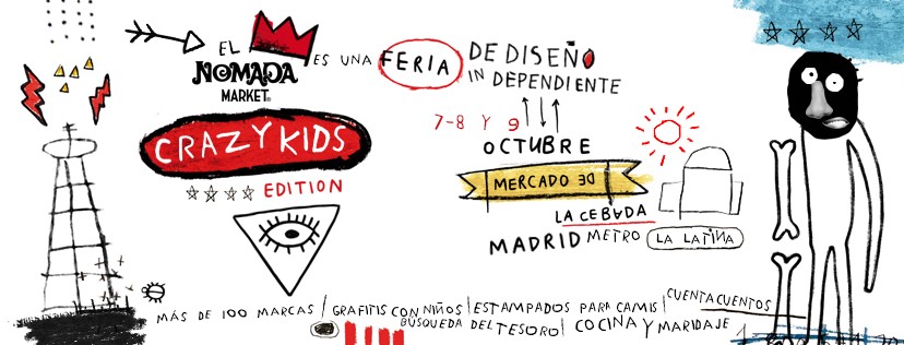 Nómada Market celebra 'Crazy Kids' en Madrid” 