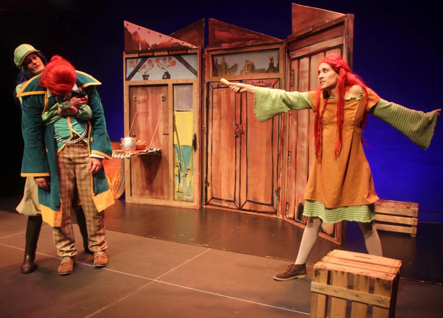 Escena del musical infantil 'Hansel y Gretel'