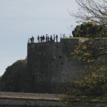Vistas de las murallas de Pamplona