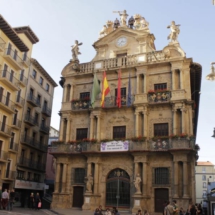 Fachada del Ayuntamiento de Pamplona