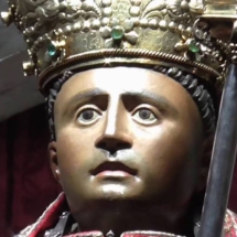 Detalle de la imagen de San Fermín de Pamplona