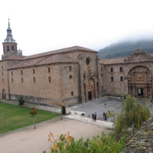 Vista del Monasterio de San Millán de la Cogolla