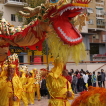 Pasacalles del Año Nuevo Chino en Madrid