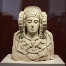 Dama de Elche, en el Museo Arqueológico Nacional