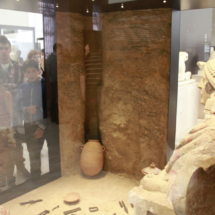 Detalle de la exposición del Museo Arqueológico Nacional