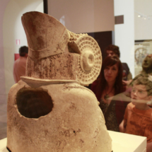 Detalle de la exposición del Museo Arqueológico Nacional