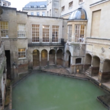 Termas de Bath: piscina trasera