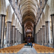 Bóvedas de la catedral de Salisbury