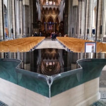 pila bautismal catedral Salisbury
