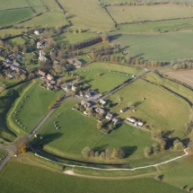 Vista aérea de Avebury