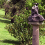Busto del Rey Jaime I en el Parque del Oeste