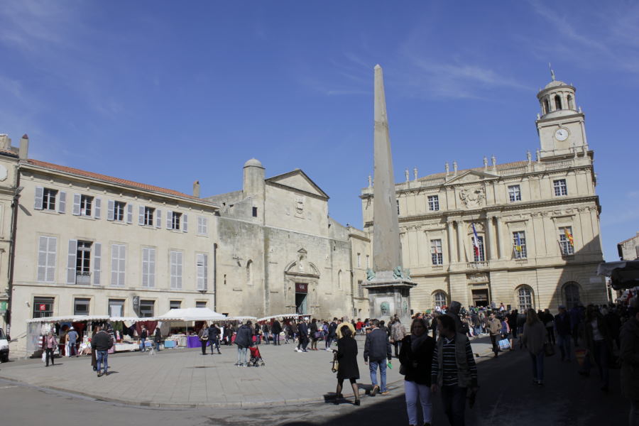 Plaza de la República de Arles