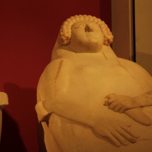 Museo de Cádiz: sarcófago femenino