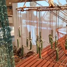 Aperos de pesca en el Museo de la Pesca de Palamós