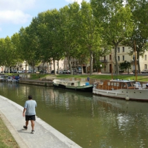 Canal de La Robine, en Narbona