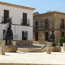 Monumento a Don Quijote y Dulcinea en El Toboso