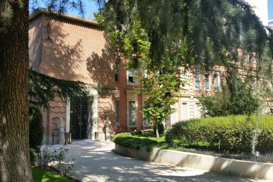 Jardín del Museo Lázaro Galdiano de Madrid