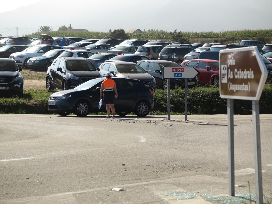 Parking de la Playa de Las Catedrales