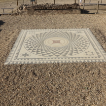 Mosaico romano en Segóbriga