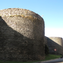 Vista general de la Muralla de Lugo
