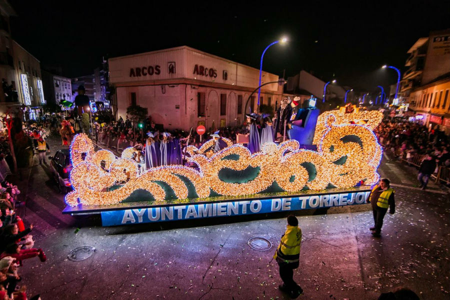 Carroza de la Cabalgata de Reyes de Torrejón de Ardoz