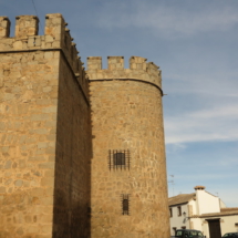 Detalle del exterior del Castillo de Orgaz