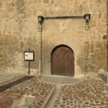 Detalle del exterior del Castillo de Orgaz