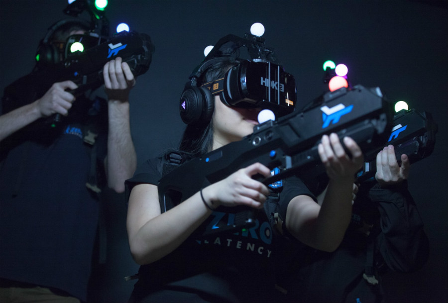 Experiencia de realidad virtual en Zero Latency