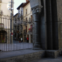 Entrada a la Catedral de Jaca