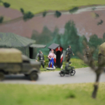 Escena del Museo de Miniaturas Militares de Jaca