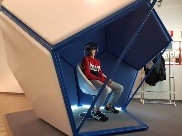 Experiencia de realidad virtual en la Fundación Telefónica