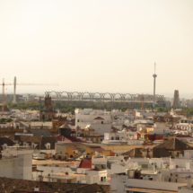 Vistas desde las Setas de Sevilla