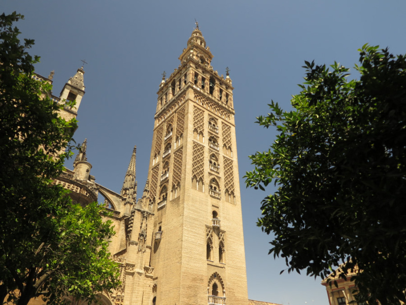 Vista de la Giralda de Sevilla