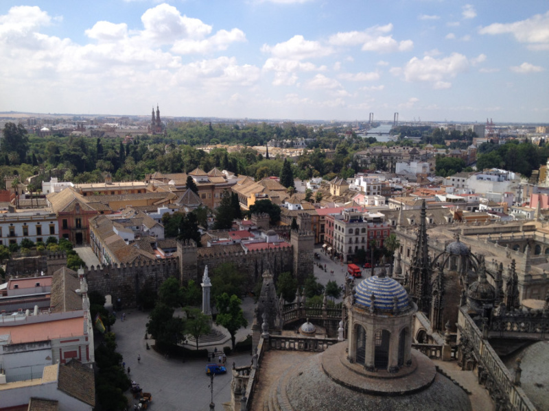 Vista de Sevilla desde la Giralda