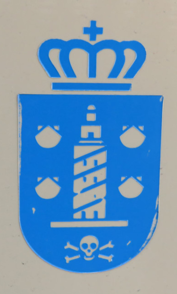 La Torre de Hércules está presente en el escudo de la capital coruñesa