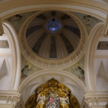 Cúpula de la iglesia del convento de Trinitarias de San Ildefonso de Madrid