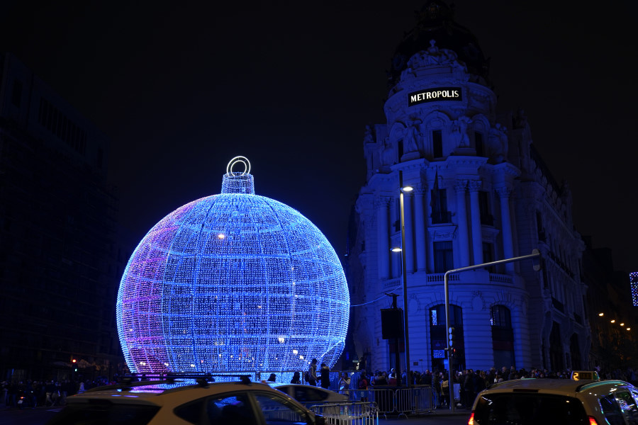 Horarios de las luces de Navidad en Madrid 2020-2021