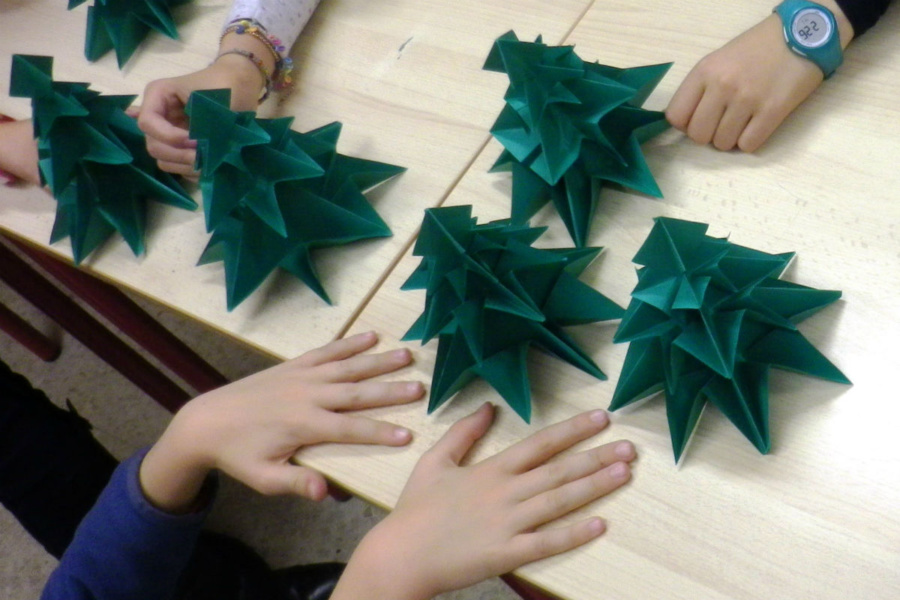 Beneficios del origami o papiroflexia, para niños niñas