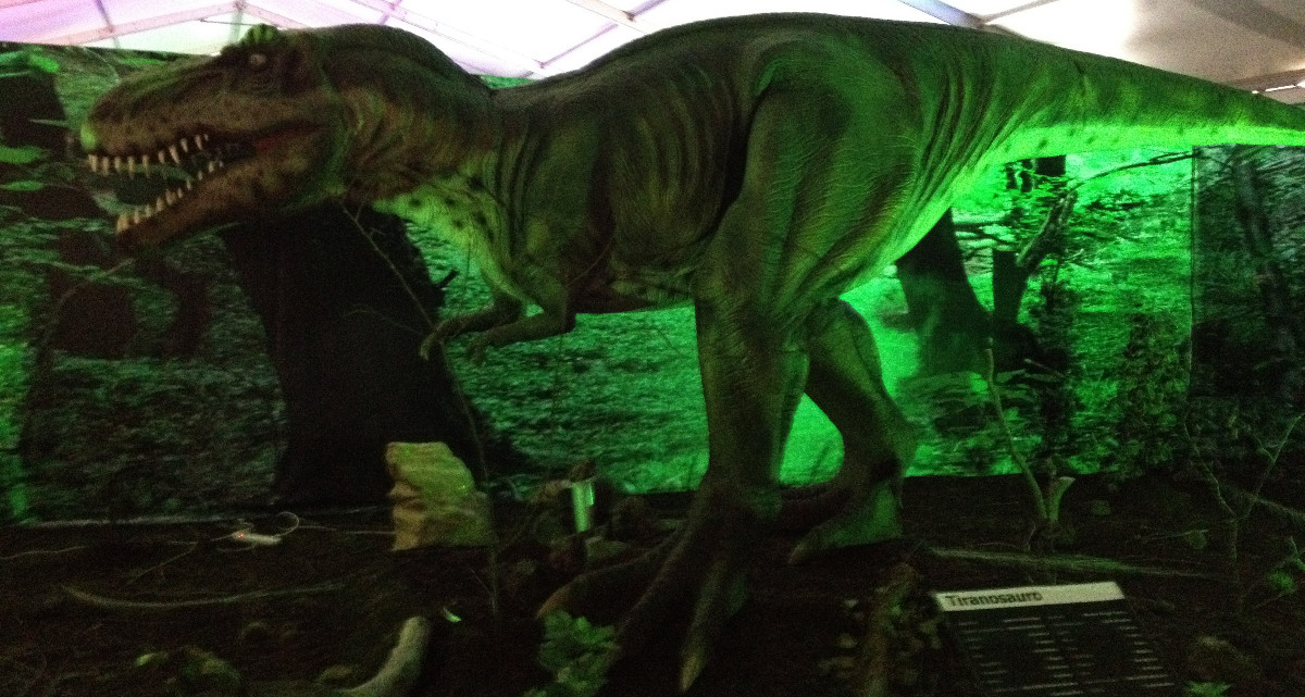 Así es 'Dinosaurs World', la expo de dinosaurios de Bilbao