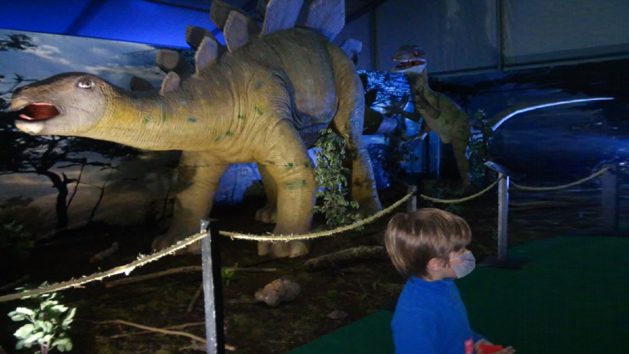 'Dinosaurs World' los dinosaurios llegan a Bilbao