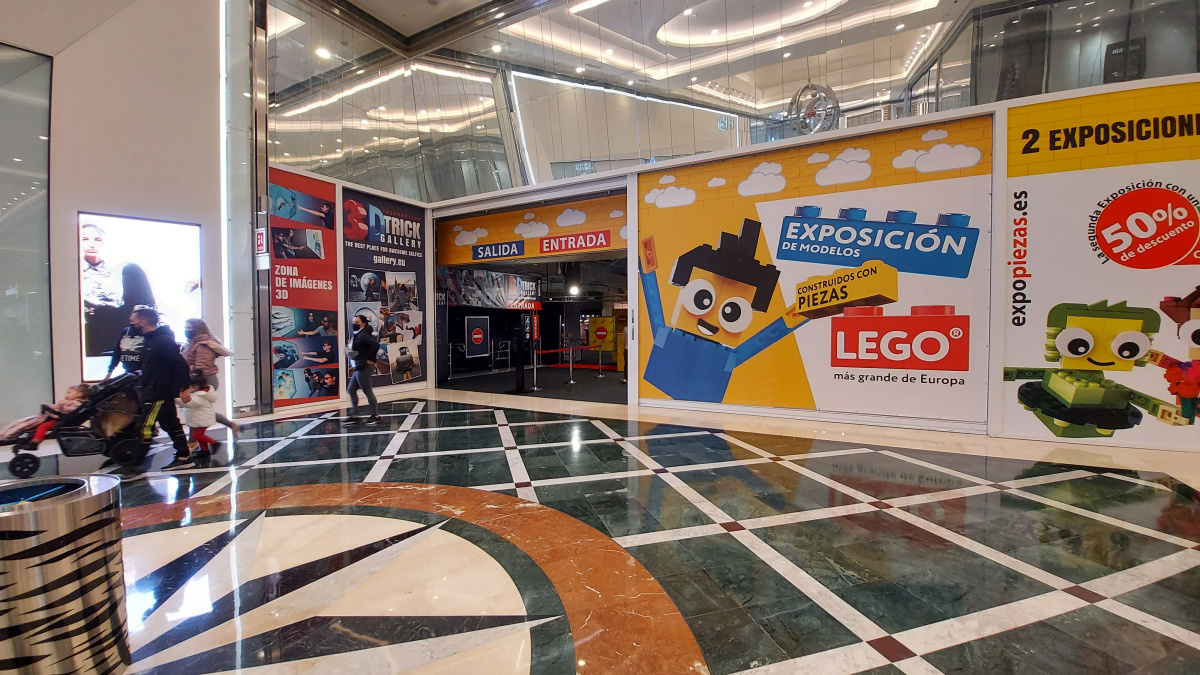 Exposición de Lego en Madrid Río 2