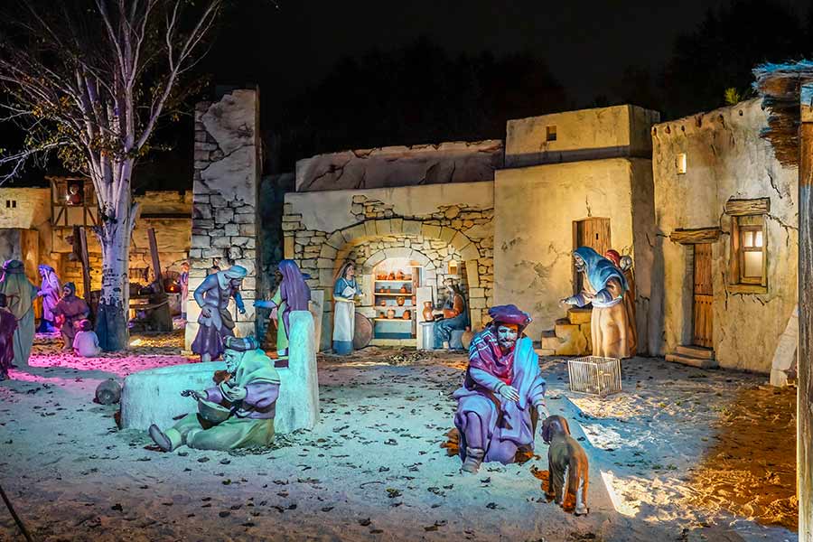 Este año se ha ampliado el espacio para el belén de las Mágicas Navidades de Torrejón